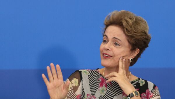 Dilma Rousseff, presidenta de Brasil - Sputnik Mundo