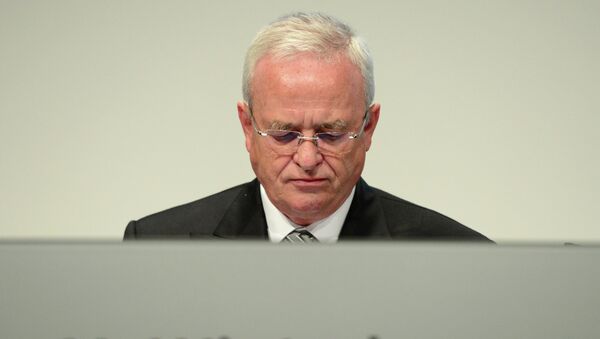 Martin Winterkorn, presidente de la compañía Volkswagen - Sputnik Mundo