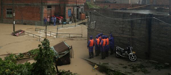 Inundación en China Inundación en China - Sputnik Mundo
