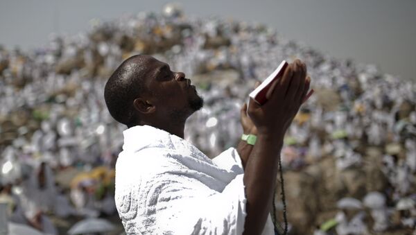 Un peregrino en el monte Arafat - Sputnik Mundo