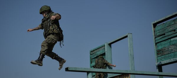 Infante de marina en Crimea - Sputnik Mundo