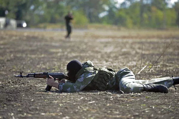 Biatlón de tanques en Donbás Biatlón de tanques en Donbás - Sputnik Mundo