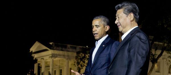 Presidente de EEUU, Barack Obama y presidente de China, Xi Jinping - Sputnik Mundo