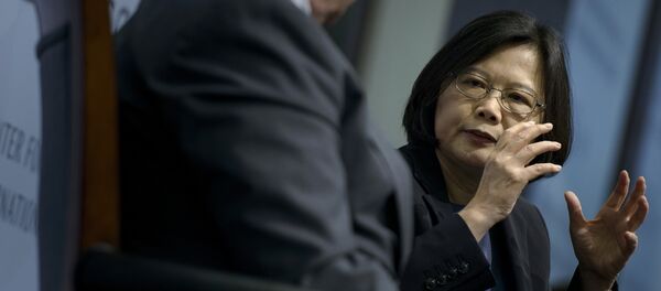 Tsai Ing-wen, presidenta de Taiwán Tsai Ing-wen, presidenta de Taiwán - Sputnik Mundo