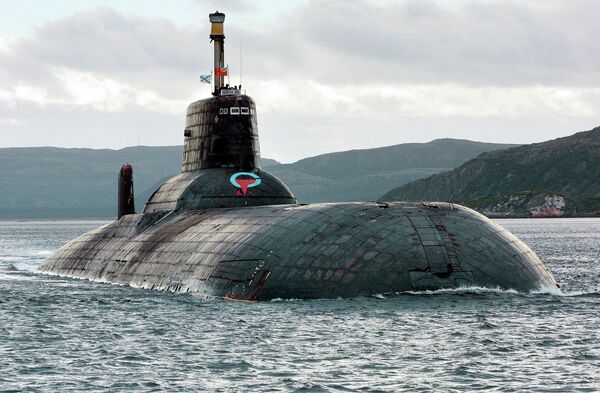 Submarino nuclear ruso de clase Akula - Sputnik Mundo