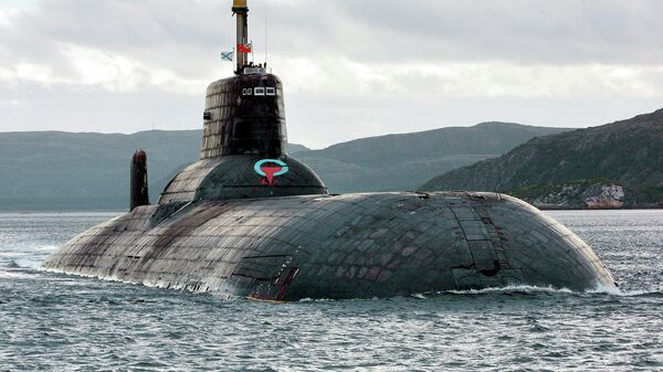 Submarino nuclear ruso de clase Akula - Sputnik Mundo