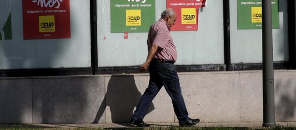 Carteles electorales en Barcelona - Sputnik Mundo
