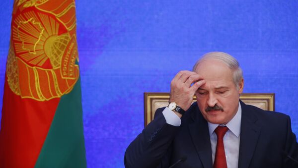 El presidente de Bielorrusia, Alexandr Lukashenko - Sputnik Mundo