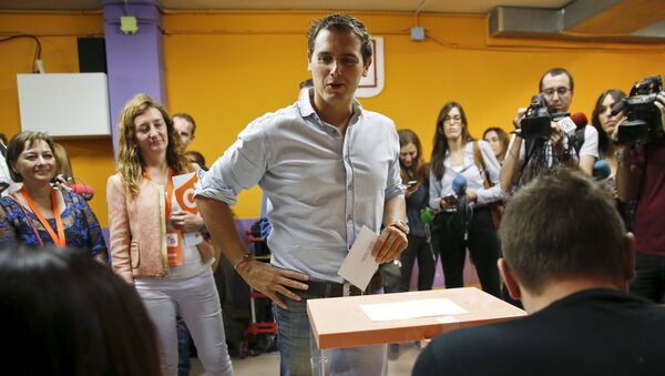 Albert Rivera, líder de la formación unionista Ciudadanos - Sputnik Mundo