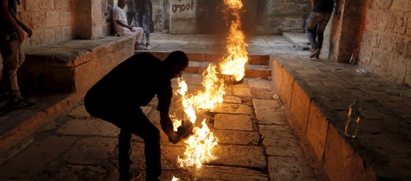 Enfrentamientos entre fuerzas israelíes y palestinos en Explanada de las Mezquitas - Sputnik Mundo