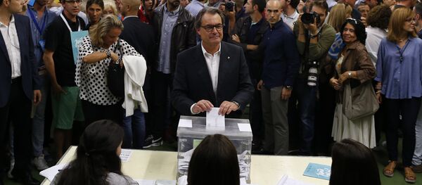 Artur Mas, presidente de Cataluña - Sputnik Mundo