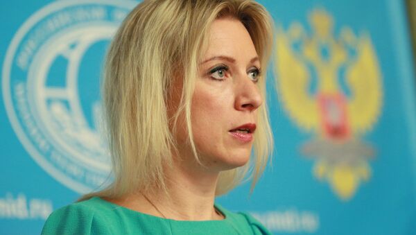 María Zajárova, portavoz del Ministerio de Exteriores de Rusia - Sputnik Mundo