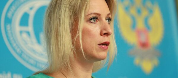 María Zajárova, portavoz del Ministerio de Exteriores de Rusia - Sputnik Mundo
