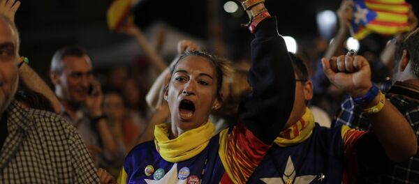 Situación en Barcelona Situación en Barcelona - Sputnik Mundo