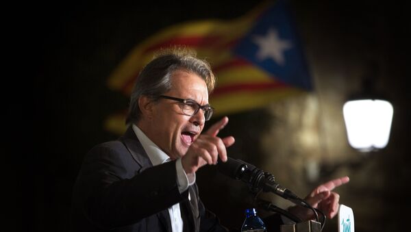 Artur Mas, presidente de Cataluña - Sputnik Mundo