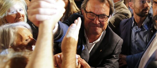 Artur Mas, presidente de Cataluña - Sputnik Mundo