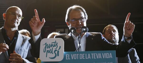 Artur Mas, presidente de Cataluña - Sputnik Mundo