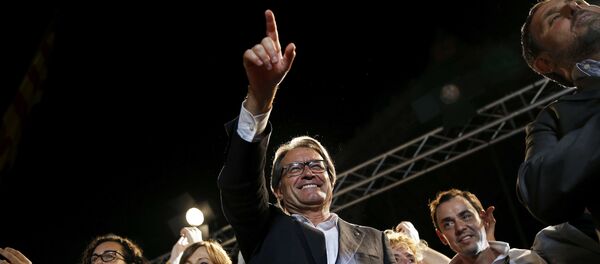 Artur Mas, presidente de Cataluña Artur Mas, presidente de Cataluña - Sputnik Mundo