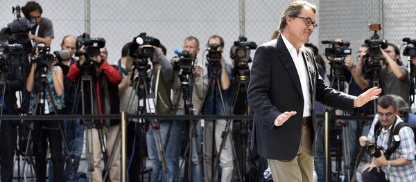 Artur Mas, presidente de Caraluña - Sputnik Mundo