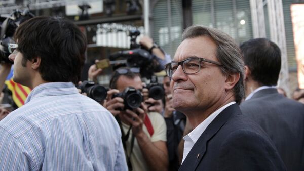 Artur Mas, presidente de Cataluña - Sputnik Mundo