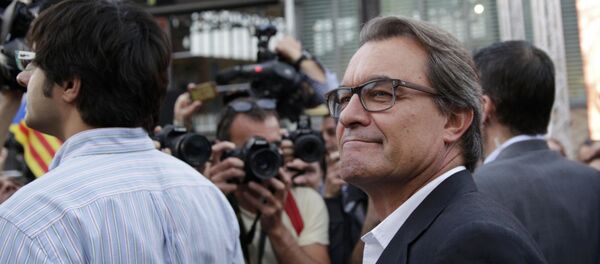 Artur Mas, presidente de Cataluña - Sputnik Mundo