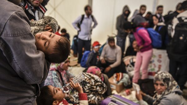 Refugiados en Europa Refugiados en Europa - Sputnik Mundo