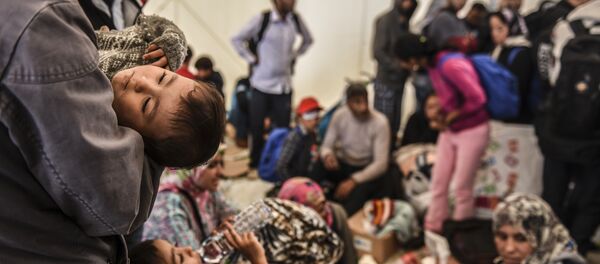 Refugiados en Europa Refugiados en Europa - Sputnik Mundo