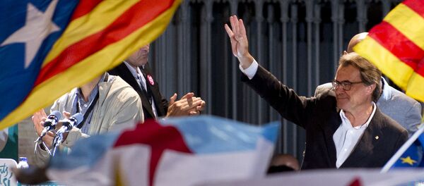 Artur Mas, presidente de Cataluña - Sputnik Mundo