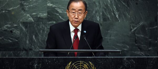 Ban Ki-moon, secretario general de la ONU - Sputnik Mundo