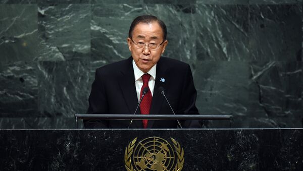 Ban Ki-moon, secretario general de la ONU - Sputnik Mundo