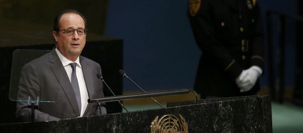 François Hollande, presidente de Francia - Sputnik Mundo