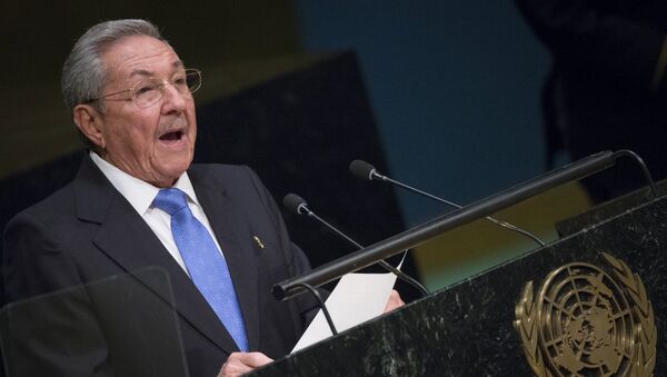 Raúl Castro, presidente de Cuba - Sputnik Mundo