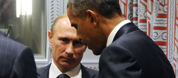 Президент РФ В.Путин принимает участие в 70-й сессии Генеральной Ассамблеи ООН - Sputnik Mundo