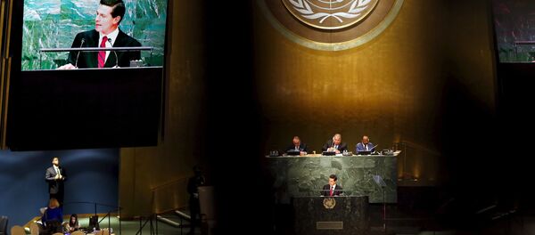 Enrique Peña, presidente de México - Sputnik Mundo