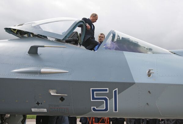 El T-50 es un caza de características únicas El T-50 es un caza de características únicas - Sputnik Mundo