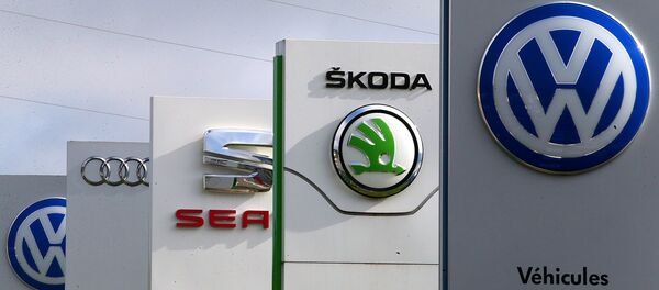 Logos de Volkswagen, Skoda, Audi, Seat - Sputnik Mundo