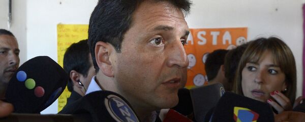 Sergio Massa, candidato presidencial, fundador del Frente Renovador - Sputnik Mundo