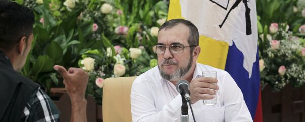 El máximo líder de las FARC, Rodrigo Londoño Echeverri, alias 'Timochenko' - Sputnik Mundo