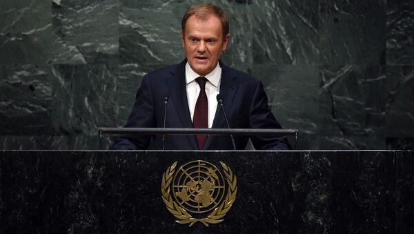 Donald Tusk, presidente del Consejo Europeo - Sputnik Mundo