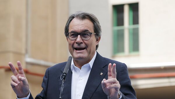 Artur Mas, presidente de Cataluña - Sputnik Mundo