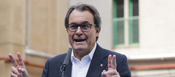 Artur Mas, presidente de Cataluña - Sputnik Mundo