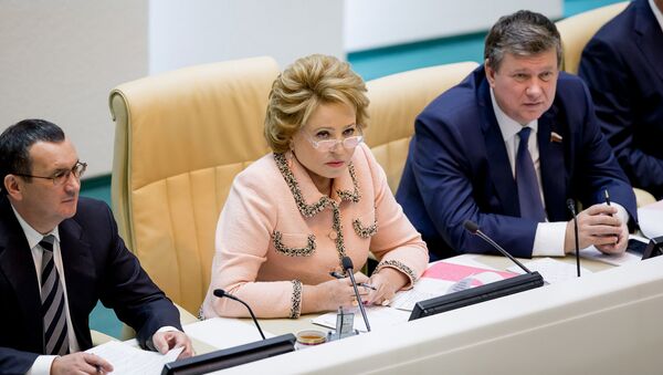 Valentina Matvienko, presidenta del Consejo de la Federación de Rusia - Sputnik Mundo