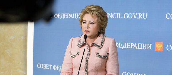 Valentina Matvienko, presidenta del Consejo de la Federación de Rusia - Sputnik Mundo