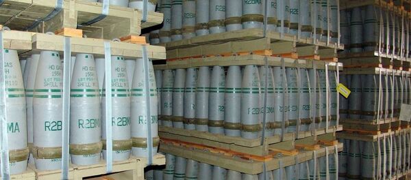 Armas químicas (imagen referencial) - Sputnik Mundo