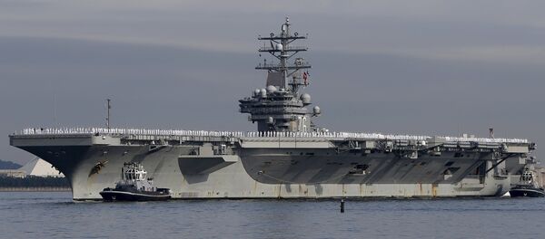 USS Ronald Reagan en Japón - Sputnik Mundo