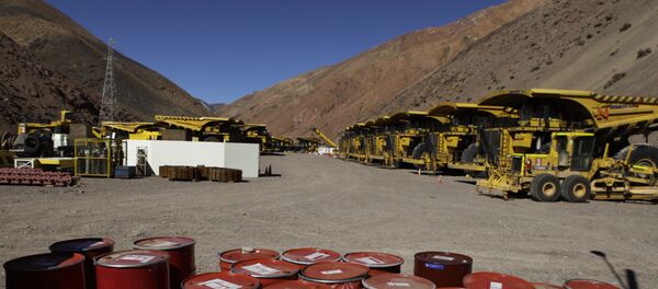 Explotación minera Pascua-Lama - Sputnik Mundo