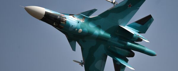 Cazabombardero ruso Sukhoi Su-34 - Sputnik Mundo