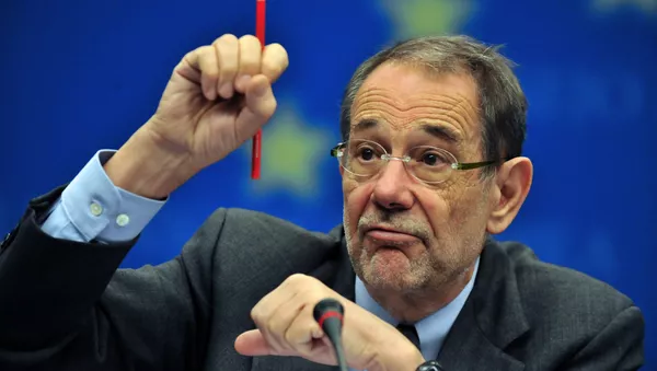 Javier Solana, el ex secretario general de la OTAN - Sputnik Mundo