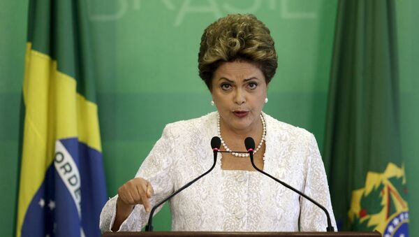 Dilma Rousseff, presidenta de la República de Brasil - Sputnik Mundo