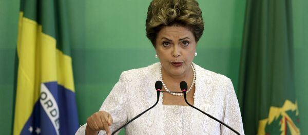 Presidenta de Brasil Dilma Rousseff - Sputnik Mundo
